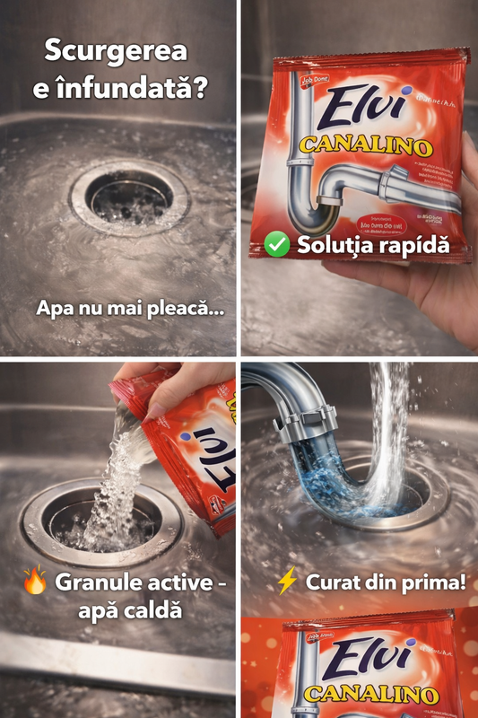 Granule active pentru desfundare scurgeri