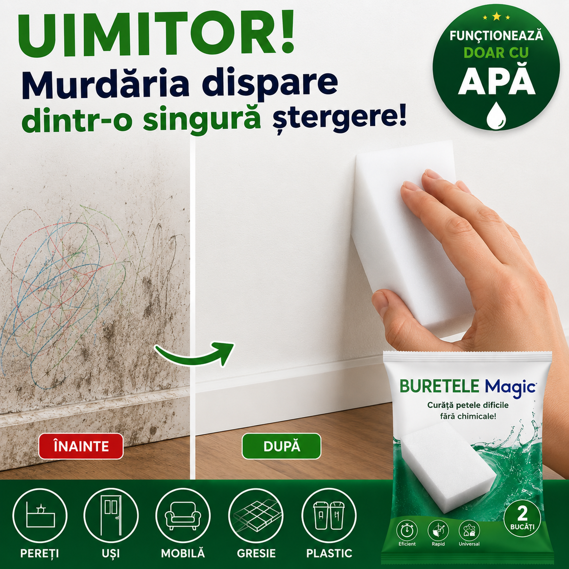 Buretele Magic SpotErase
