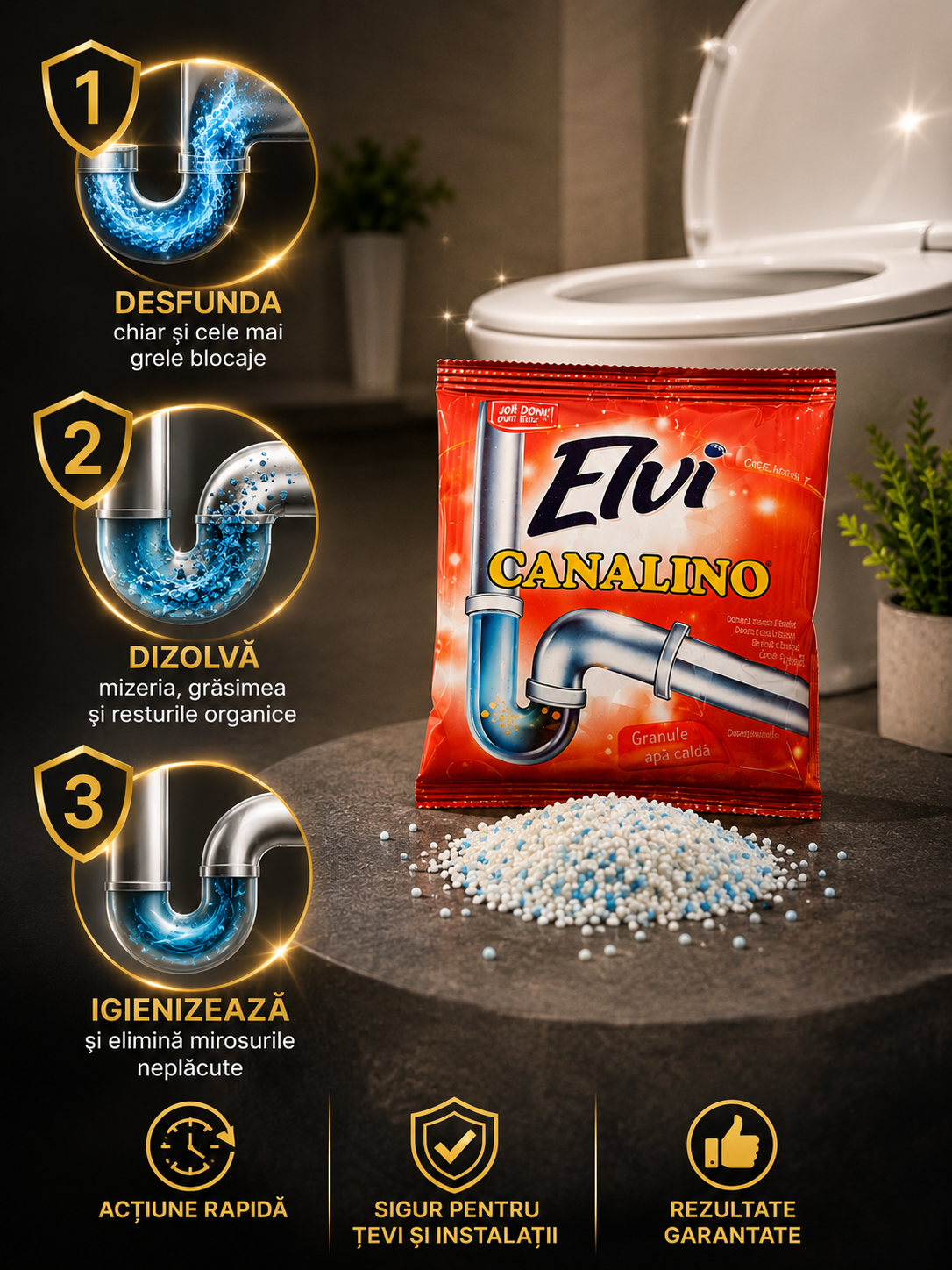 Granule active Elvi