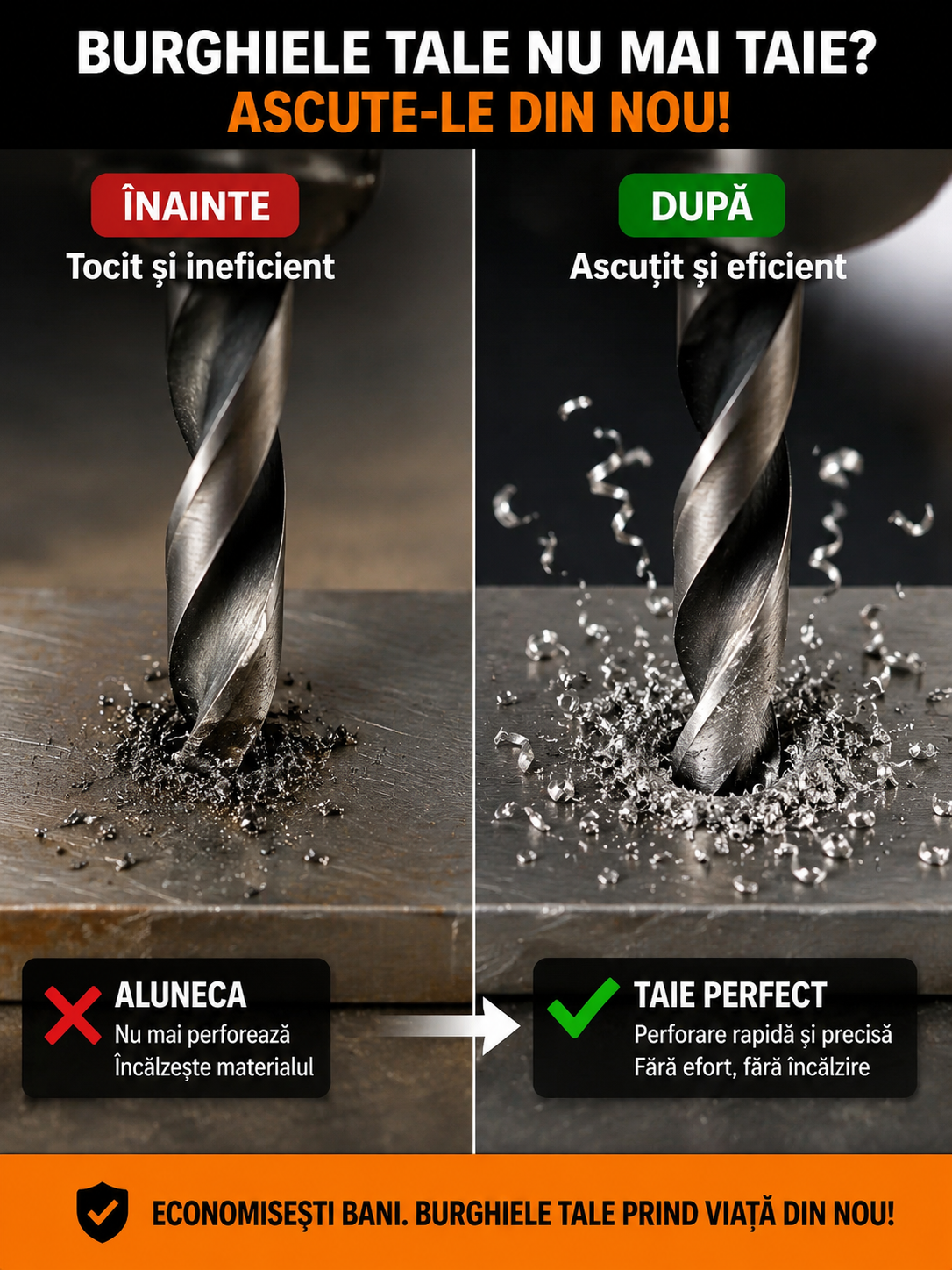 Ascuțitor burghiu STHIL orice mǎrime