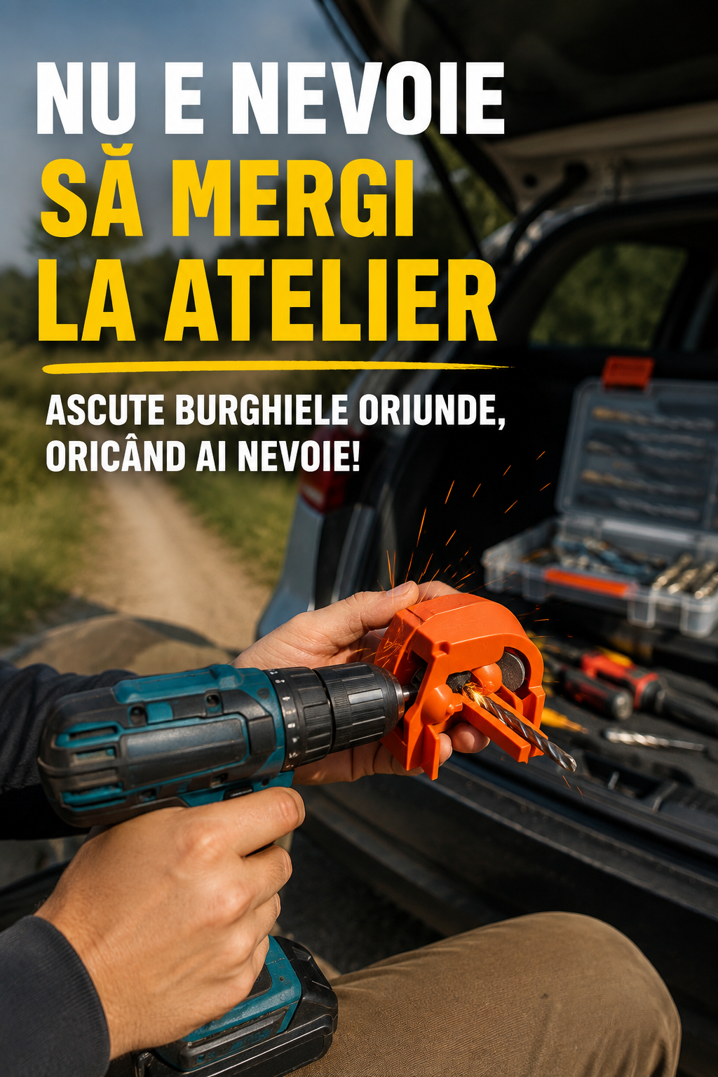 Ascuțitor burghiu STHIL orice mǎrime