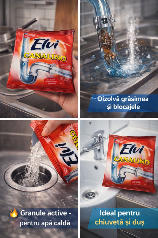 Granule active pentru desfundare scurgeri