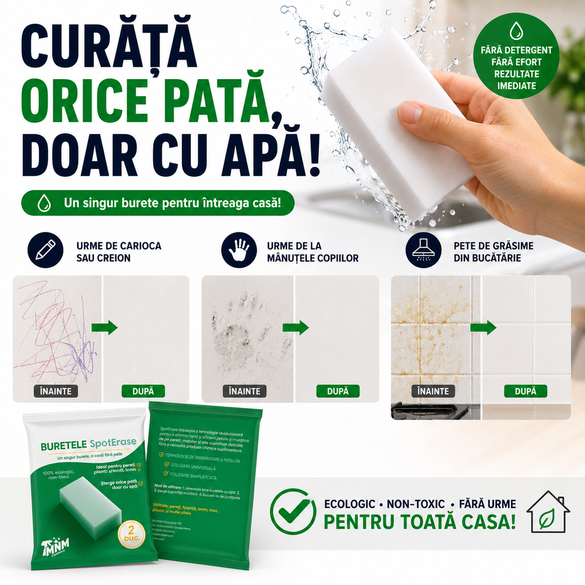 Buretele Magic SpotErase